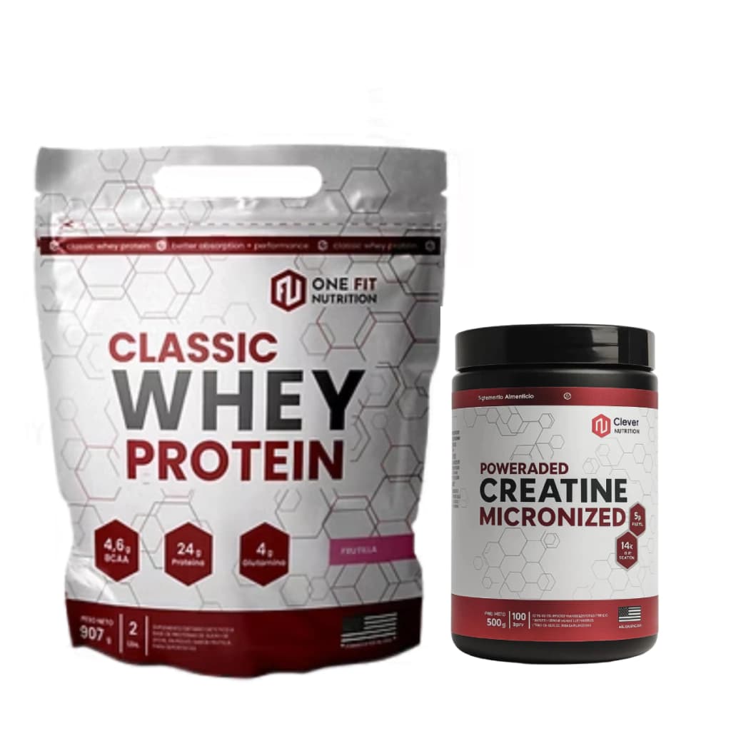 COMBO ONE FIT Proteina 2lbs + Creatina 500 Gr